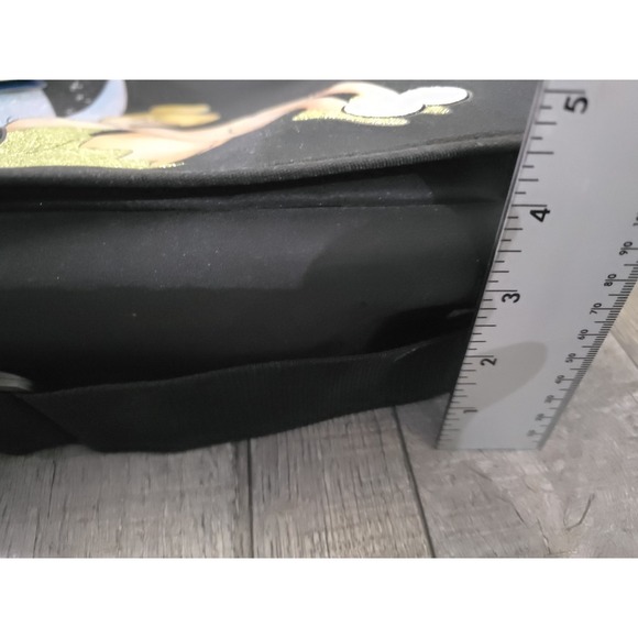 Tinkerbell Messenger Bag SHOULDER BAG TOTE DISNEY NWT Black Dance Bag - Picture 4 of 11